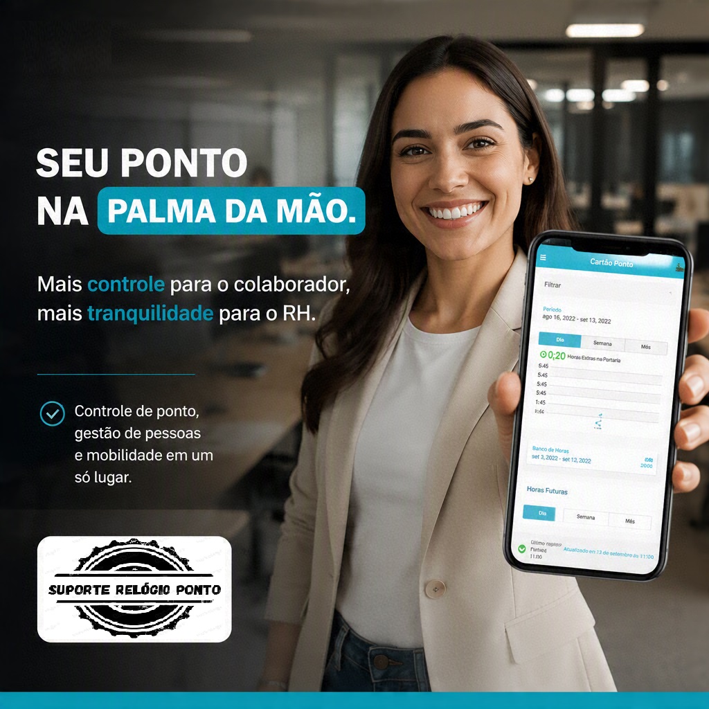 Funcionário faz hora extra, mas o controle não mostra o motivo